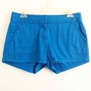 Royal Blue J Crew Chino Shorts Size 2